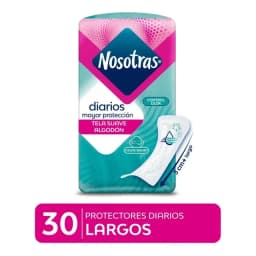 Protector Diario Largo Nosotras 30 Unidades