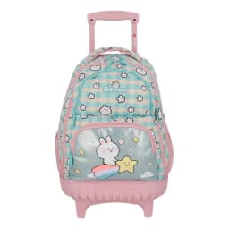 Mochila Con Ruedas Xtrem Cross 6xt Conejo Multicolor Multicolor