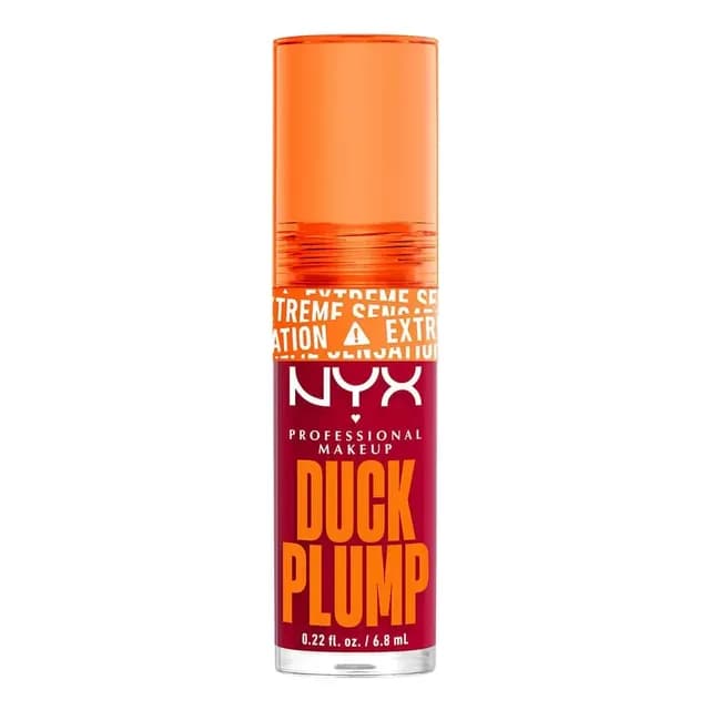Nyx cosmetics duck plump brillo de labios hall of flame