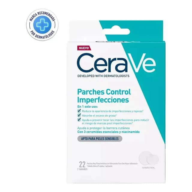 Parches Control Imperfecciones Cerave Acneica Dia/noche