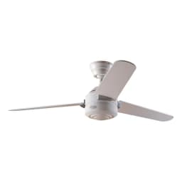 Ventilador De Techo Hunter 52 Mod. Carrera White Aspas Blanco Diametro 132 Cm