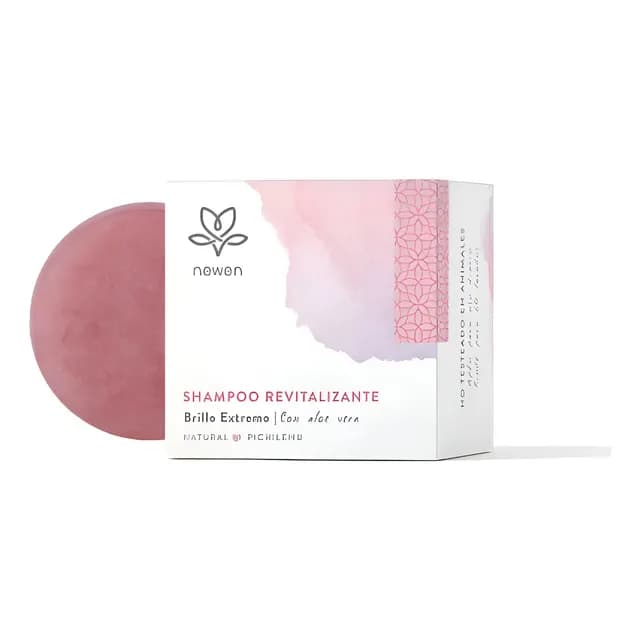 Shampoo Solido Revitalizante Con Aloe Vera Newen