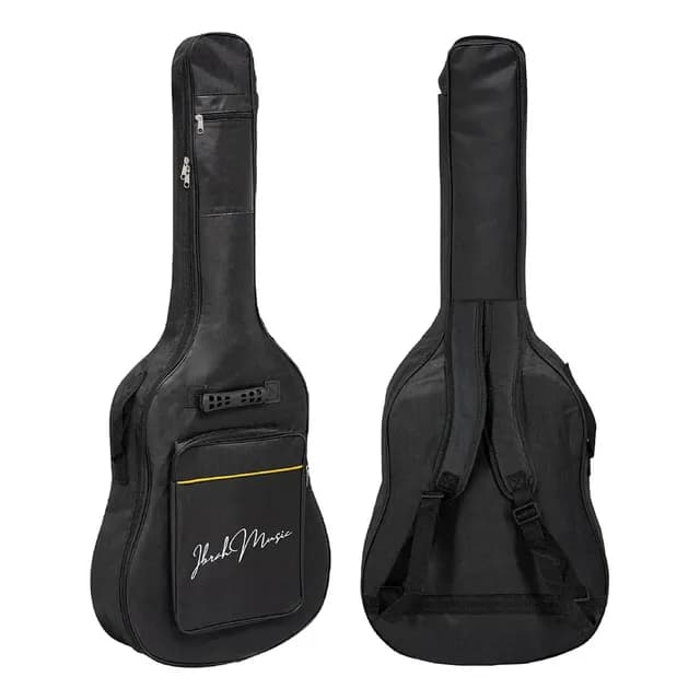 Funda Para Guitarra 39 Pulgadas Ibrah Bolso De Transporte Negro