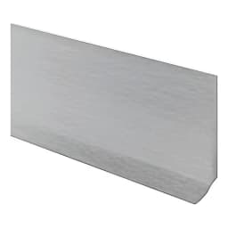 Guardapolvo Plano 4''x10mm 50mts Gris Claro Dvp