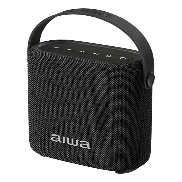 Parlante Bluetooth Portatil Aiwa 7w Con Luz Aws-s70bt Color