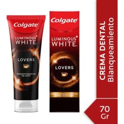 Pasta Dental Colgate Luminous White Lovers Cafe En Crema 70g