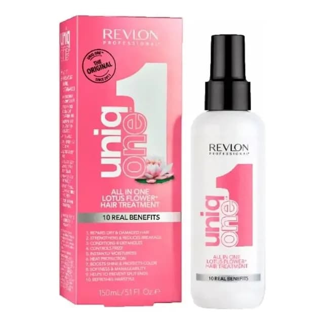 Revlon Uniq One Flor De Loto Tratamiento 10 Beneficios 150ml