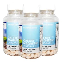 Natural Farm Calcio Magnesio Vitamina D Pack 360 Capsulas