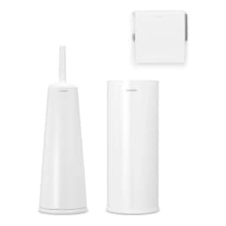 Set De 3 Accesorios De Bano Renew White
