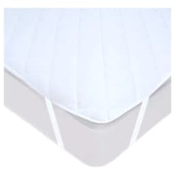 Cubrecolchon Acolchado 1p - Blanco