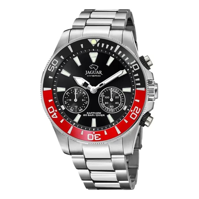 Reloj J888/3 Jaguar Negro Hombre Actual
