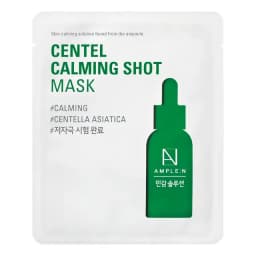 Mascarilla Facial Calmante Amplen Centella Asiatica Coreana Tipo de piel Piel Sensible
