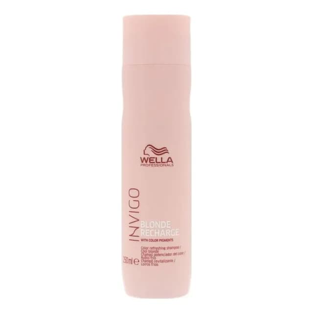 Shampoo Wella Invigo Cool Blond 250ml - Rubio Frio