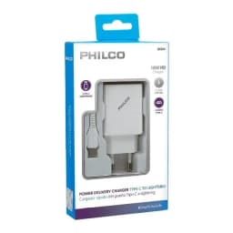 Cargador Philco Rapido Pd 18w Usb-c A Lightning Certificado