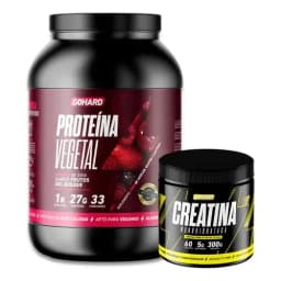 Pack Proteina Vegetal 1 Kg + Creatina 300 Grs Gohard