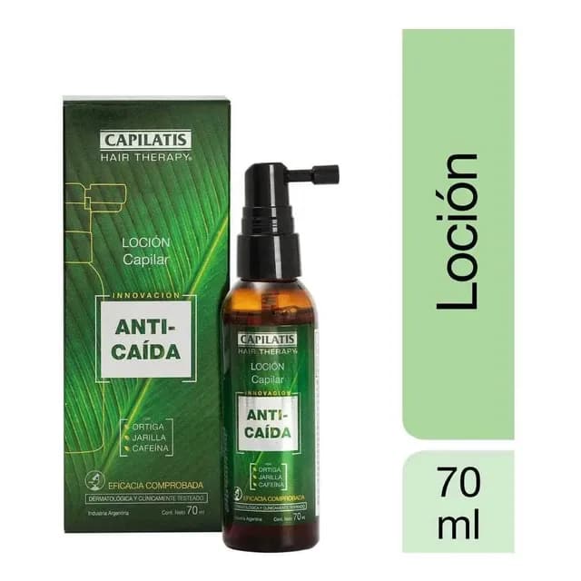 Capilatis Locion Anticaida X70ml - Ortiga, Cafeina Y Jarilla
