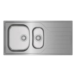 Lavaplatos 115140001 Empotrado 60 Txp 1 1/2c1e Plateado Teka