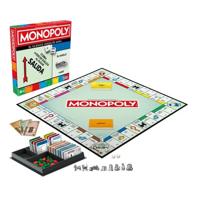 Juego De Mesa Monopoly Clasico Hasbro