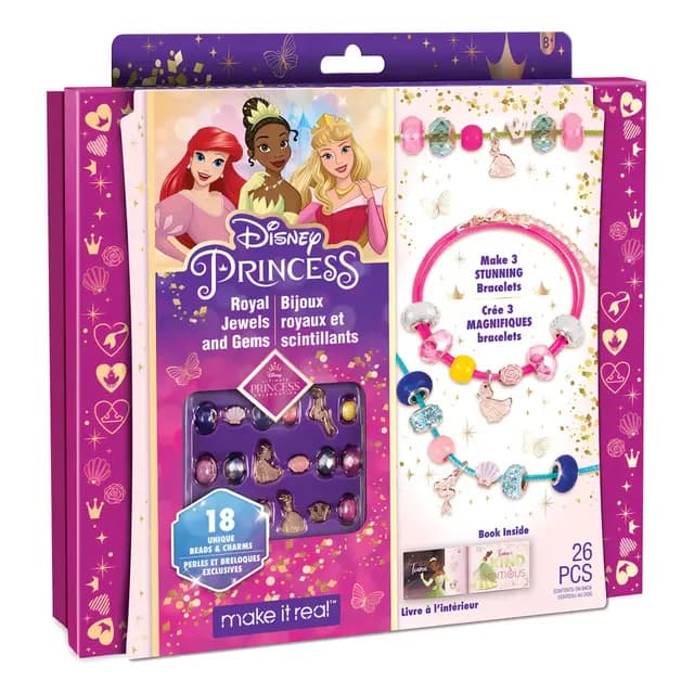 Princesas De Disney Set Joyas Y Gemas