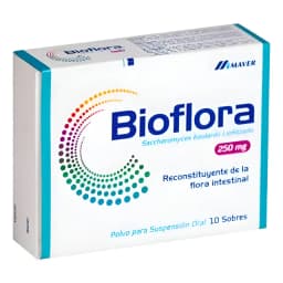 Bioflora Probioticos 250 Mg X 10 Sobres. Maver