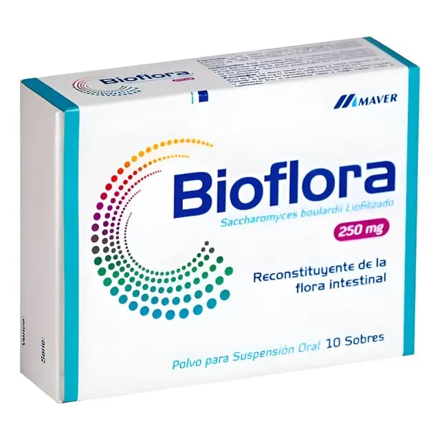 Bioflora Probioticos 250 Mg X 10 Sobres. Maver