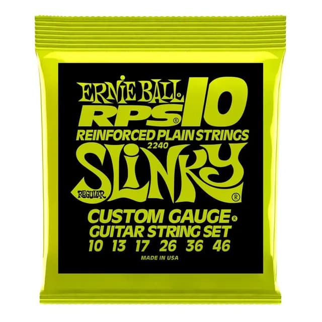 Set Cuerdas Guitarra Electrica Ernie Ball 2240 Rps-10