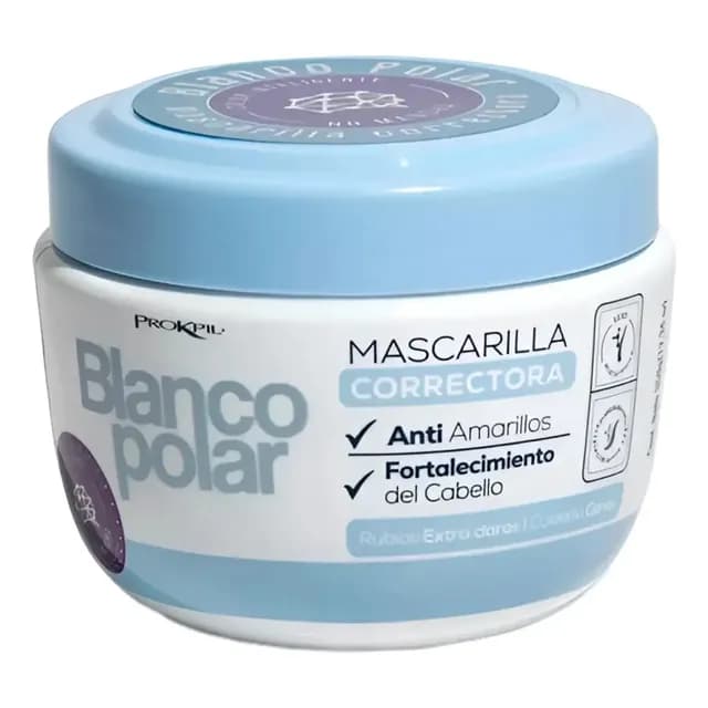 Mascarilla Anti-amarillos Blanco Polar Prokpil 350g
