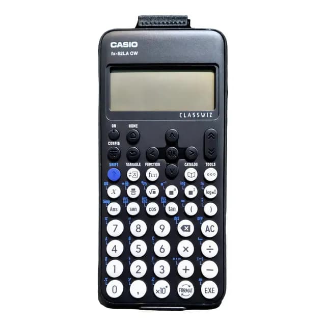 Calculadora Casio Cientifica Fx-82la-cw Color Negro