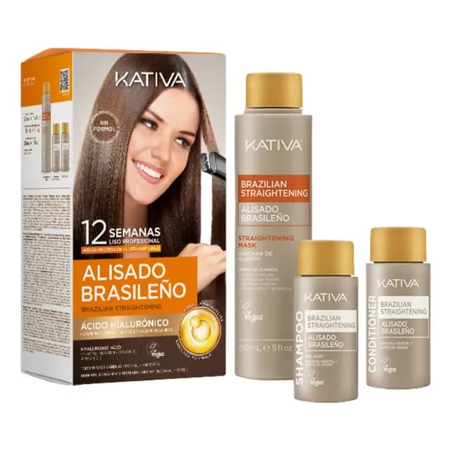 Tratamiento Alisado Brasileno 12 Semanas Kativa Cvl