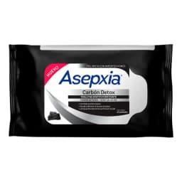 Asepxia Carbon Detox Toallitas 25 Piezas