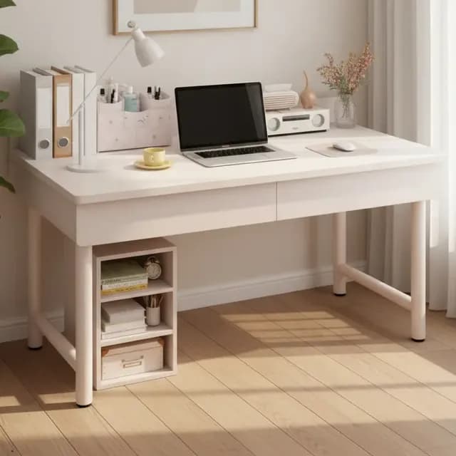 Escritorio Oficina 120cm Cajones Chic Home