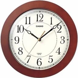 Reloj Casio Mural Iq-126-5df Silencioso
