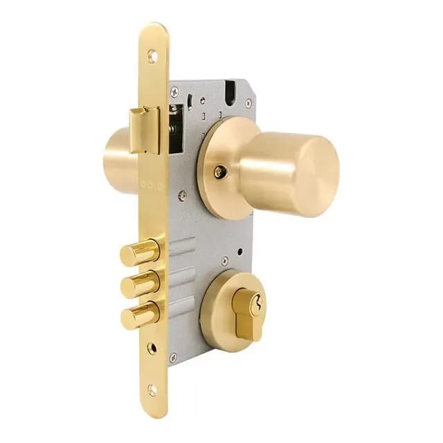 Cerradura Embutir Odis 205 Bronce Acceso - Linea 205