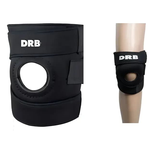 Rodillera Rotuliana Neoprene Drb Abierta Ajustable Talla unica