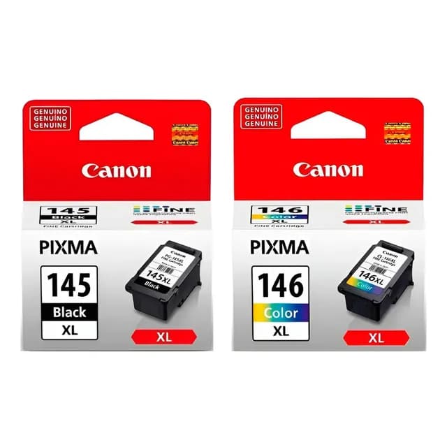 Cartuchos De Tinta Canon Pg-145xl/cl-146xl Original Pack
