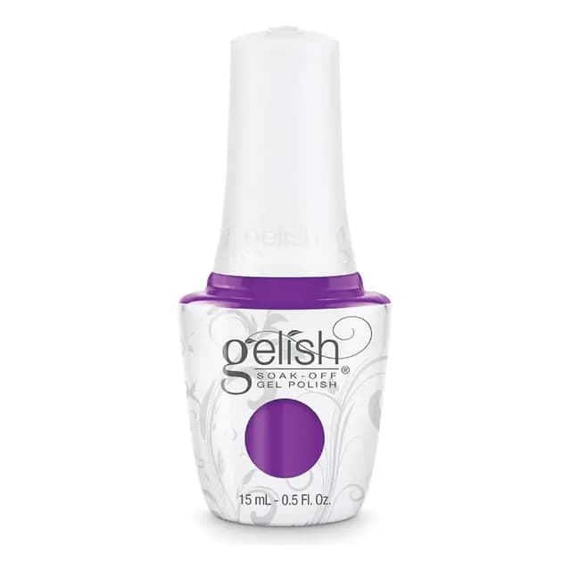 Esmalte Gelish You Glare I Glow Purpl 15ml Color Negro