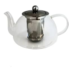 Tetera de Vidrio Glasso 1L con Infusor Acero Apta Lavavajillas