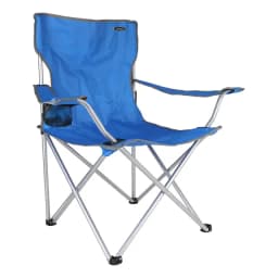 Silla Plegable Outback Azul con Apoyabrazos y Bolso de Transporte