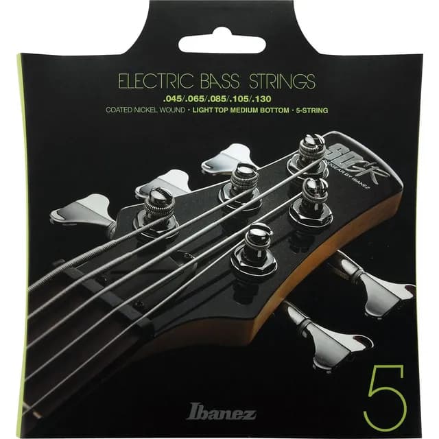 Set 5 Cuerdas Para Bajo Electrico Ibanez Iebs5c 045 -130
