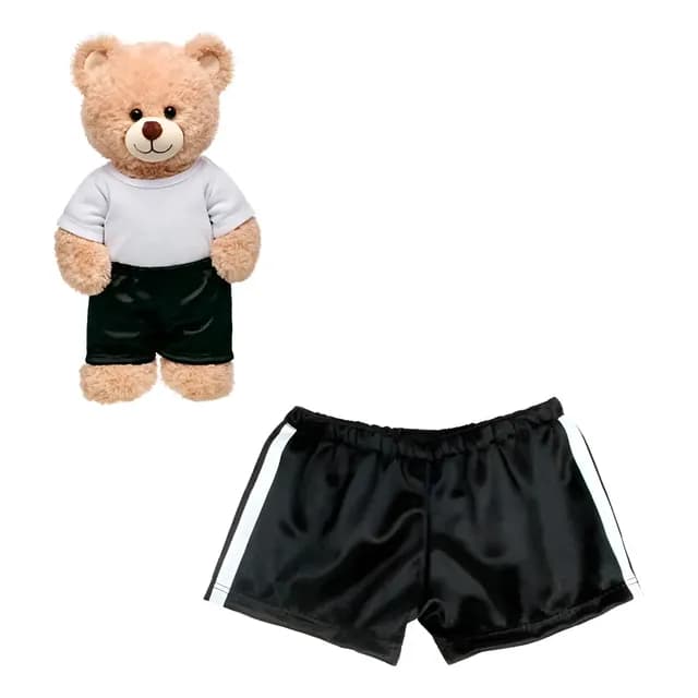 Short Deporte Negro Build A Bear
