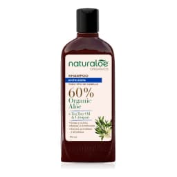 Shampoo Naturaloe Anticaspa Con Aceite De Tea Tree 350 Ml