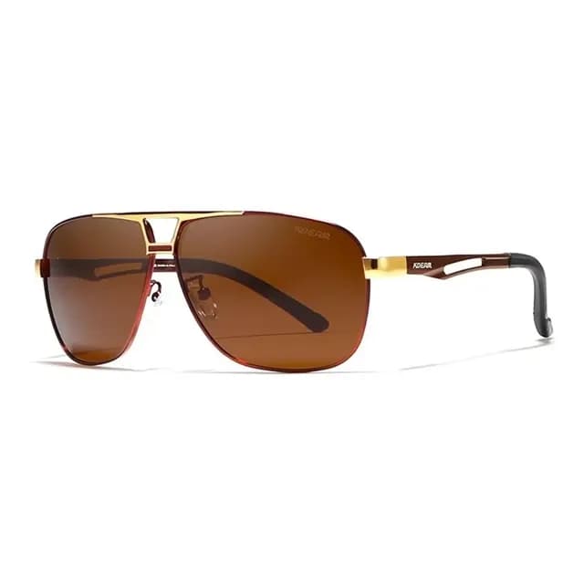 Gafas Piloto Kdeam Modelo Kd8521 C3 Polarizado Uv400 Liviano