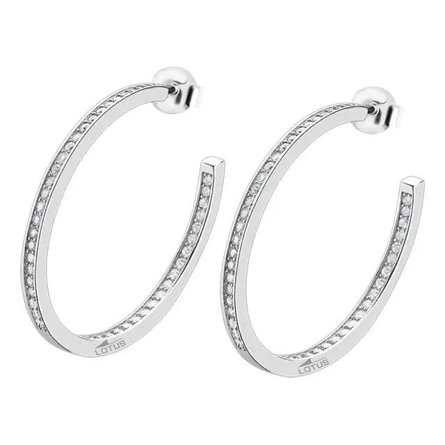 Aros Lp1937-4/3 Lotus Silver Mujer It Girl