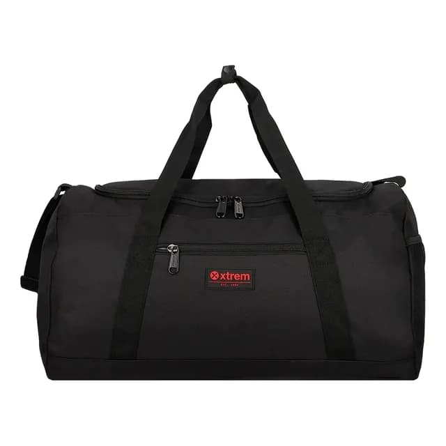 Bolso Deportivo Xtrem Colorado 6xt Negro/rojo Negro