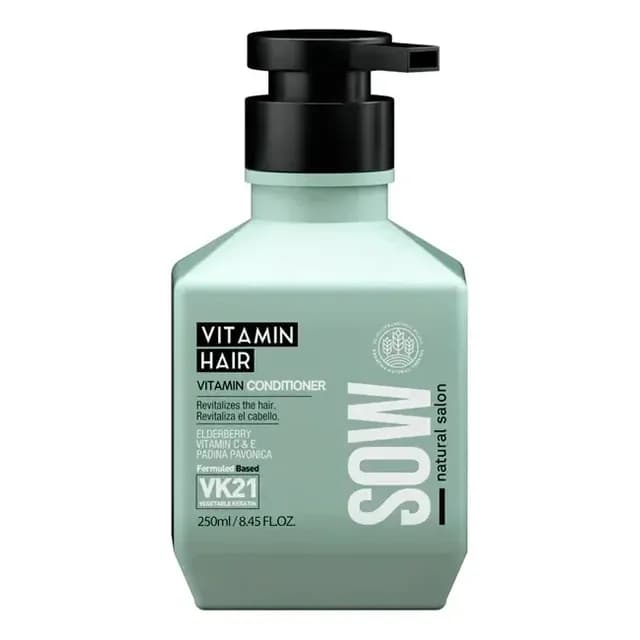 Sow Vitamin Hair Acondicionador Nutritivo Cabello Seco 250ml