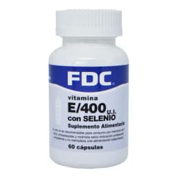 Vitamina E400+selenio X 60 Capsulas
