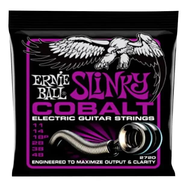 Cuerdas Para Guitarra Electrica Ernie Ball 11-48 Power Slink