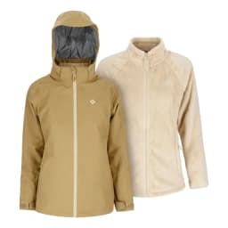 Chaqueta 3 En 1 Trevor Mujer Beige Doite