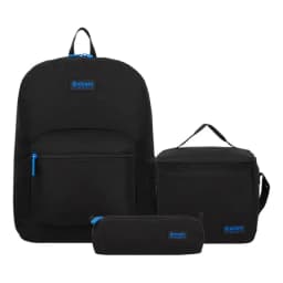 Triple Pack 6xt Mochila Nino Xtrem Negro/azul