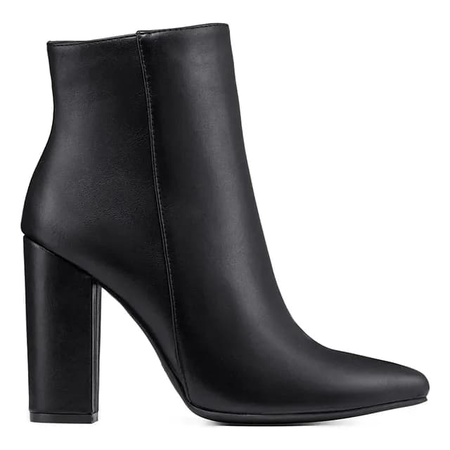 Botin Taco Alto Mujer Casual Pu Weide Czy655